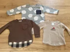 長袖カットソー3枚セット