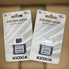 130 KIOXIA(キオクシア) 旧東芝メモリ microSD 32GB 2個