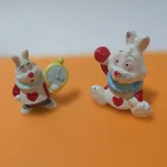 不思議の国のアリス　ウサギ 陶器