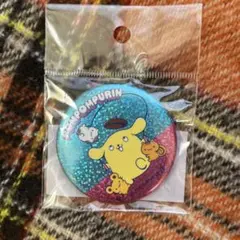 【ポムポムプリン】キラキラ缶バッジ