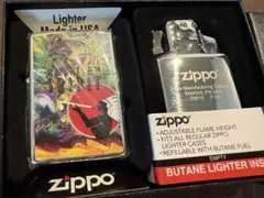 未使用激レア】ルパン三世 ルパン緑ジャケット zippo シリアル№0000 