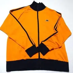 Kappa カッパ ライン トラックジャケット オレンジレトロ　y2k　00s