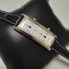 【レア】クラブ アーティストリー　腕時計　デュアルタイム ダブルフェイス