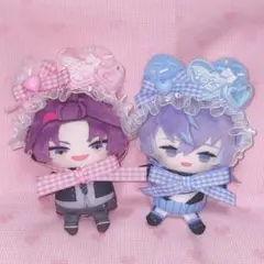 にじぱぺ にじぱぺっと ヘッドドレス ぬい服 猫耳 水色 ピンク