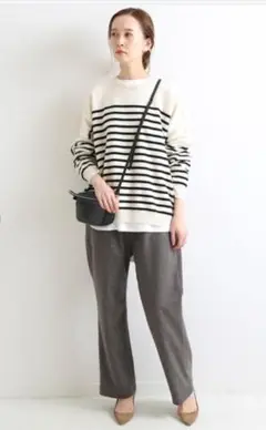 ワイドパンツ グレー ワイドパンツ