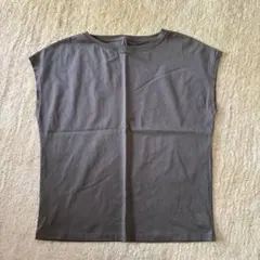 無印良品 フレンチスリーブTシャツ ライトグレー Mサイズ