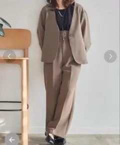 INTER FACTORY yumi コラボ パンツセットアップ L