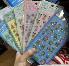 PUKUPUKU SEAL ディズニーシール 6パックセット