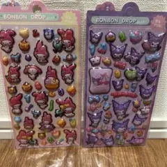 SHEIN サンリオボンボンドロップシール(風)