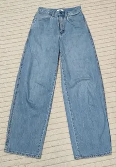 ワイドフィットカーブジーンズ 22/UNIQLO U