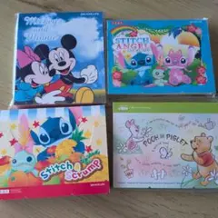 ディズニー メモ用紙セット 4個 非売品