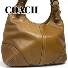 COACH コーチ ショルダーバッグ レザー ホーボー ブラウン ソーホーのサムネイル