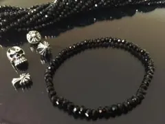 定価4980円ブレスレット美しすぎる高級ブラックスピネル