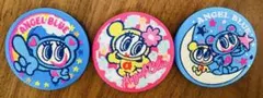 新品 ナルミヤキャラクターズ 刺繍缶バッジ エンジェルブルー ３点セット