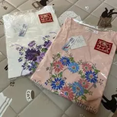 花柄大きいサイズTシャツ2枚セット