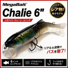 【新品・未使用】スイムベイト MegaBait Chalie 6"のサムネイル