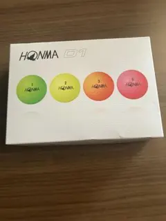 HONMA D1 ゴルフボール 4色セット