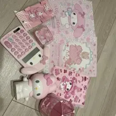 マイメロディ 文房具セット 8点　サンリオ