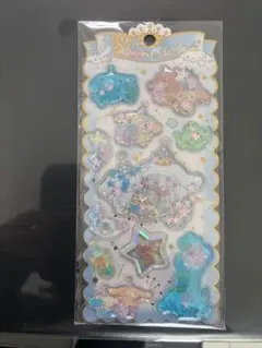 サンリオ　キラキラウォーターインシール　シナモンロール