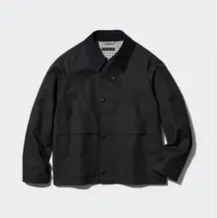 未使用品　Lサイズ　UNIQLO ユーティリティショートブルゾン 黒