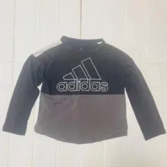 【キッズ】ADIDAS（アディダス）コンビロングスリーブT 140cm