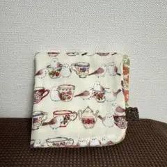 ハンドメイドガーゼハンカチ【310】