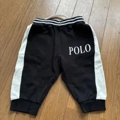 POLO ストライプウエストバンド パンツ 80