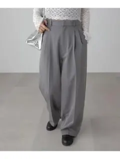 F REE'S MART タックワイドスラックス