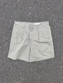 90s エディーバウワー　ツータック　ショーツ　オリーブのサムネイル