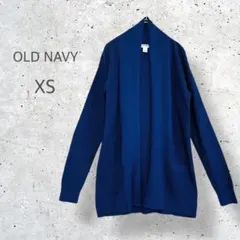 【OLD NAVY】　希少サイズ　トッパーカーディガン　ボタンレス　羽織り　XSのサムネイル