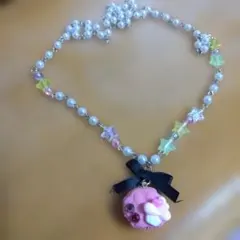 肉球マカロンネックレス♡梱包込み♡