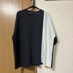 LUCY バイカラーメンズTシャツ Lのサムネイル