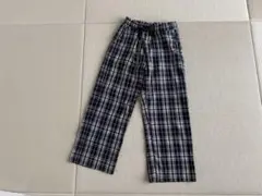 230 Lovetoxic　チェックパンツ　ブラック　140ｃｍ