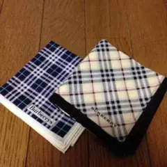 バーバリー ハンカチ2枚セット❤️