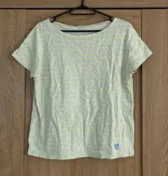ORCIVAL ボーダー 半袖 Tシャツ ライトグリーン　Fのサムネイル