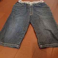 デニム ハーフパンツ 160サイズ