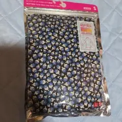 UNIQLO ヒートテック タートルネックT 長袖 S 花柄