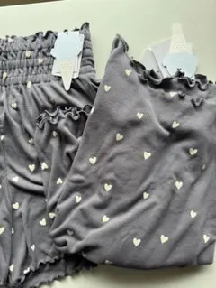 新品 ジェラピケ ルームウェア　♡ハート柄　上下セット