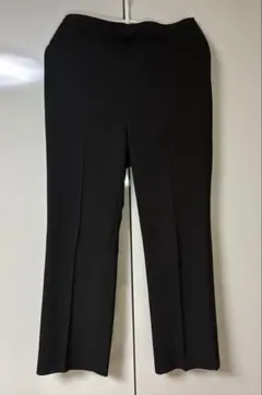 mila owen ミラオーウェン 黒色 パンツ スラックス サイドファスナー