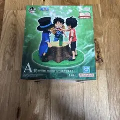 ワンピース一番くじ A賞 Revible Moment エース＆サボ＆ルフィ