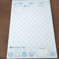 平成レトロ ＦＡＸパッド レターパッド