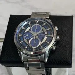 【福士蒼汰モデル】セイコー WIRED ソーラークロノグラフ AGAD060
