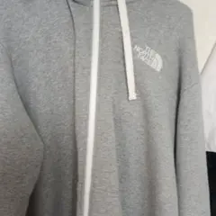 THE NORTH FACE ジップアップパーカー グレー