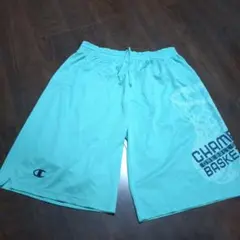 Champion バスケットボールパンツ 水色