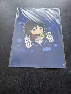 鬼滅の刃ゆらふわクリアファイル キャンディver.冨岡義勇