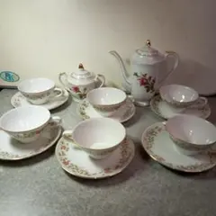 昭和レトロ　ティーセット