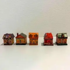 ヴィンテージ　レトロ　HOUSE　ミニチュアハウス　木製　レトロ　レトロポップのサムネイル