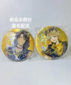 【新品未開封】レオナ ラギー缶バッジ【ツイステ】