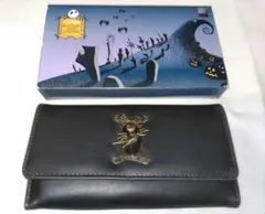 The Nightmare Before Christmas 三つ折り財布 黒