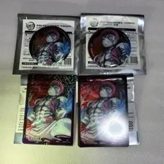 鬼滅の刃 AJ アニプレックス ランダム缶バッジ クリアカード 猗窩座